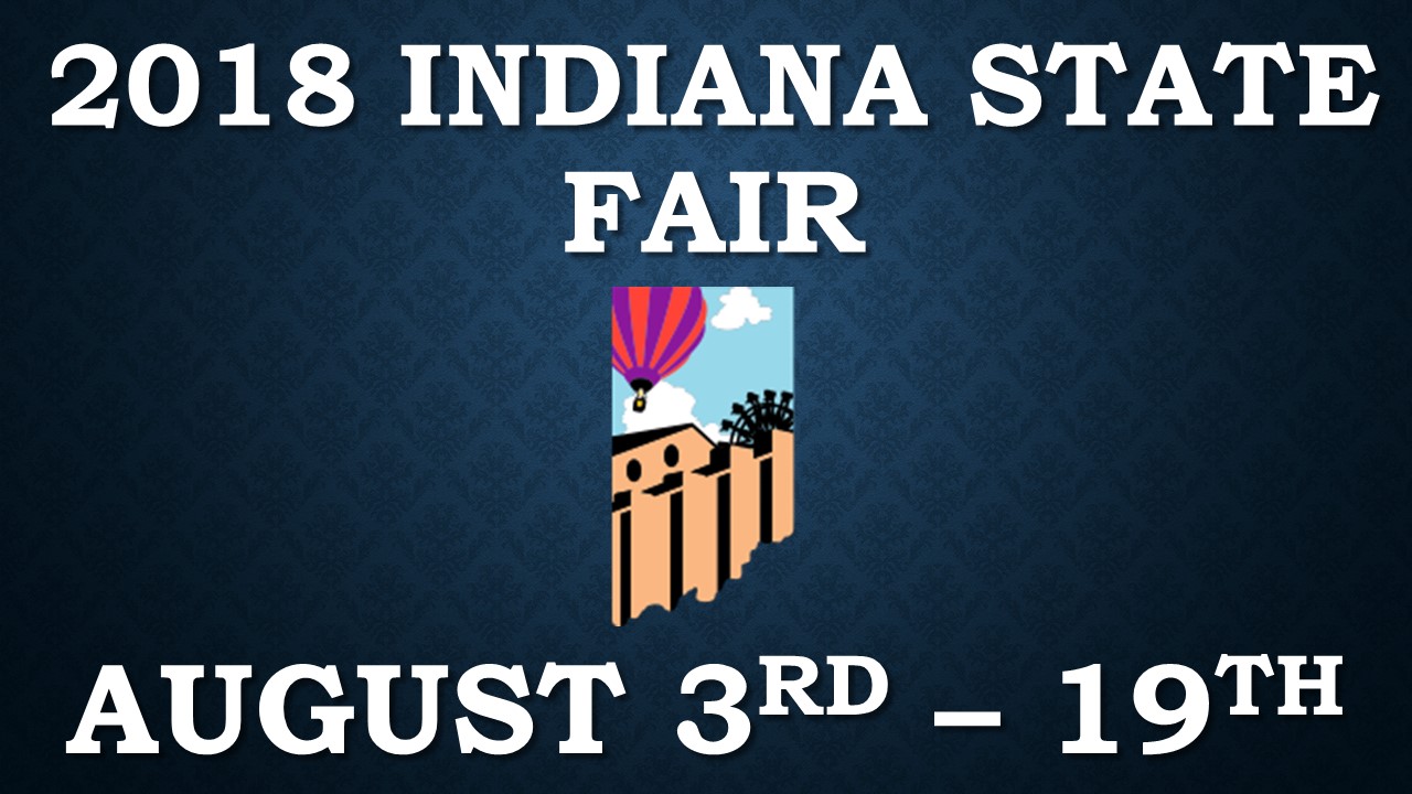 2018 State Fair Dates