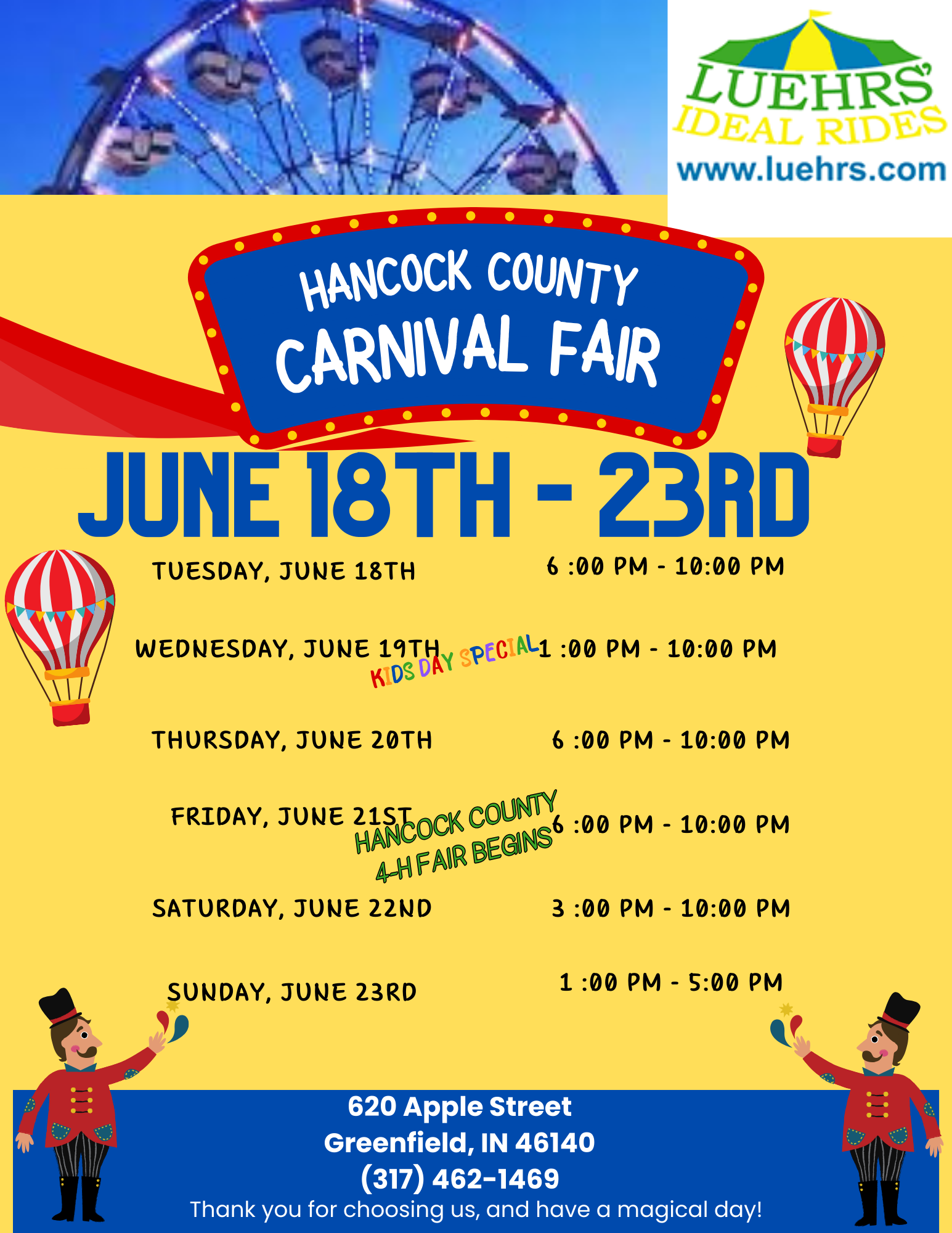 Hancock County 4-H Agricultural Association – Where People Meet